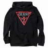 Παιδική μπλούζα GUESS για αγόρια Jet Black μαύρη κάζουαλ καθημερινή επώνυμη ετών online1