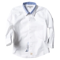 Παιδικό πουκάμισο  New College για αγόρια Sail Άσπρο