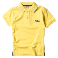 Παιδική μπλούζα New College για αγόρια NC Polo Κίτρινο