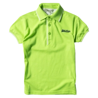 Παιδική μπλούζα New College για αγόρια NC Polo Λαχανί