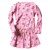 Παιδικό φόρεμα Minoti για κορίτσια Unicorns ροζ μοντέρνα επώνυμα παιδικά ρούχα online μηνών