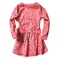 Παιδικό φόρεμα Minoti για κορίτσιαTriangles κοραλί μοντέρνα επώνυμα παιδικά ρούχα online μηνών