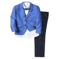 Παιδικό κοστούμι για αγόρια Παξοί Μπλέ 1 4 αγορίστικο καθημερινό ποιοτικό κοστούμι online