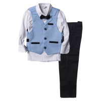 Παιδικό κοστούμι με γιλέκο για αγόρια Zaragoza Γαλάζιο 5-8