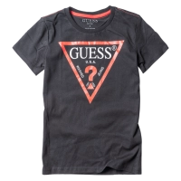 Παιδική μπλούζα GUESS Classic μαύρο 8-18