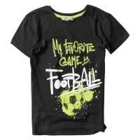 Παιδική μπλούζα New College για αγόρια Favorite Football μαύρο αγορίστικες μπλούζες καλοκαιρινές κοντές t shirt μοντέρνα online