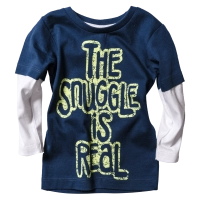 Βρεφική μπλούζα Minoti για αγόρια Smuggle μπλε
