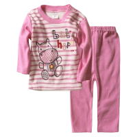 Βρεφική πιτζάμα για κορίτσια Baby Hippo Ροζ