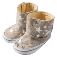 Βρεφικά παπούτσια αγκαλιάς για κορίτσια Stars κρεμ κοριτσίστικα καθημερινά οικονομικά για βόλτα