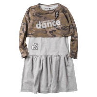 Παιδικό φόρεμα ΕΒΙΤΑ για κορίτσια Dance γκρι