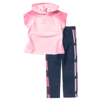 Παιδικό σετ φόρμας Joyce για κορίτσια Dots ροζ