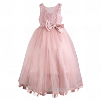 Παιδικό αμπιγέ φόρεμα για κορίτσια Sadie ροζ
