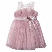 Παιδικό αμπιγέ φόρεμα για κορίτσια Aurora σάπιο μηλο