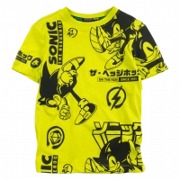 Παιδική μπλούζα Original Marines για αγόρια Sonic κίτρινο 