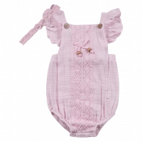 Βρεφικό ζιπουνάκι σαλοπέτα για κορίτσια Elsa ροζ για μωράκια δωράκια μηνών νεογέννητα online