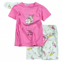 Παιδική πιτζάμα Εβίτα για κορίτσια Unishake φούξια