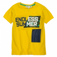 Παιδική μπλούζα New College για αγόρια Endless Summer κίτρινο