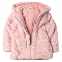 Βρεφικό μπουφάν Εβίτα για κορίτσια Sweet Pink ροζ