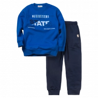 Παιδικό σετ φόρμας NEK για αγόρια Outfitters μπλε καθημερινό άνετο ζεστό ετών online (1)