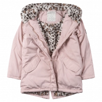 Παιδικό μπουφάν Εβίτα για κορίτσια Light Pink ροζ καθημερινό άνετο ζεστό βόλτα σχολείο ετών online (1)