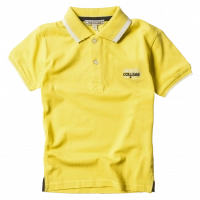 Παιδική μπλούζα New College για αγόρια NC Polo 2 Κίτρινο 