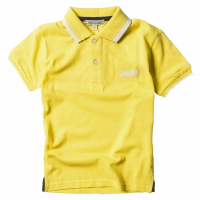 Παιδική μπλούζα New College για αγόρια NC Polo 3 Κίτρινο  