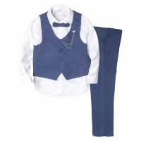 Παιδικό κοστούμι με γιλέκο για αγόρια Arecibo ραφ 9-12