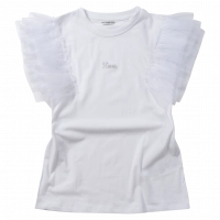Παιδική μπλούζα Guess για κορίτσια Vail άσπρο 