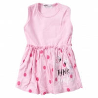 Βρεφικό φόρεμα ΝΕΚ για κορίτσια Think ροζ 