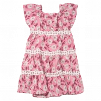 Παιδικό φόρεμα Mayoral για κορίτσια floating ροζ