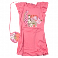 Παιδικό φόρεμα Mayoral για κορίτσια Zoo ροζ 
