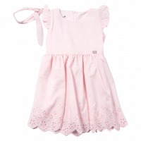 Βρεφικό φόρεμα Εβίτα για κορίτσια Glory ροζ