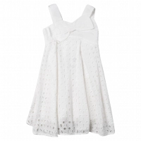 Παιδικό φόρεμα Mayoral για κορίτσια Tereza άσπρο 