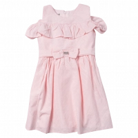 Παιδικό φόρεμα Εβίτα για κορίτσια Tiffany ροζ