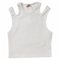 Παιδική μπλούζα Losan για κορίτσια notsorry άσπρο 