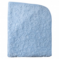 Παιδική κουβέρτα fleece για αγόρια night stars μπλε 100x120