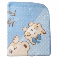 Παιδική κουβέρτα fleece για αγόρια sleepy μπλε 100x120