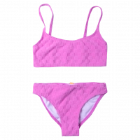 Παιδικό μαγιό bikini Losan για κορίτσια summer squares ροζ σετ μαγιό μοντέρνα ετών κοριτσάκια online