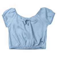 Παιδική μπλούζα Losan για κορίτσια off shoulder μπλε