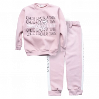Παιδικό σετ φόρμας ΝΕΚ για κορίτσια OnceUpon ροζ 