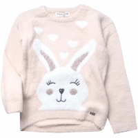 Παιδική μπλούζα ΕΒΙΤΑ για κορίτσια Cute Rabbit ροζ 