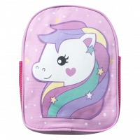 Παιδική τσάντα πλάτης για κορίτσια Star unicorn ροζ σχολείο καθημερινή πλατής μοντέρνα ετών online  (1)