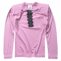 Παιδική μπλούζα Serafino για κορίτσια Salem ροζ