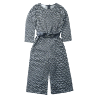Παιδική ολόσωμη φόρμα Εβίτα για κορίτσια Dona μάυρο (1)