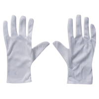 Παιδικά γάντια παρέλασης για αγόρια και κορίτσια άσπρο 