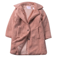 Παιδικό παλτό Εβίτα για κορίτσια PinkShipi ροζ 