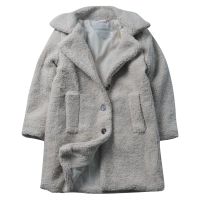 Παιδικό παλτό γούνα Εβίτα για κορίτσια sheepy μπεζ