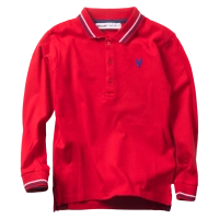 Παιδική μπλούζα Minoti για αγόρια RedDeer κόκκινο μοντέρνο με γιακά για βόλτα ετών online (1)