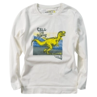 Παιδική μπλούζα Losan για αγόρια Call us Dinos άσπρο