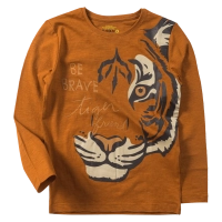 Παιδική μπλούζα Losan για αγόρια BraveTiger πορτοκαλί 